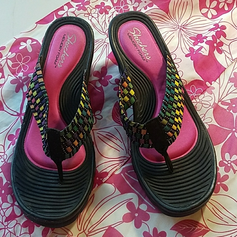 Skechers Memory Foam Sandals
